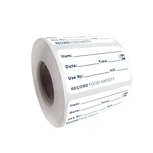 TOW$ Food Label Stickers