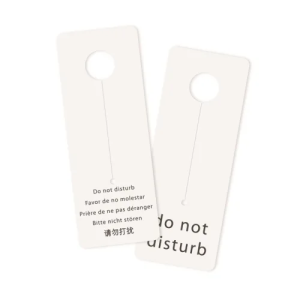 TOW$ Do Not Disturb Door Hanger