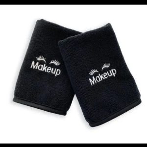 TOW$ Makeup Removal Towel Black